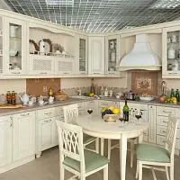 Кухня в стиле "Прованс" модель МКП-750 фото анонс товара