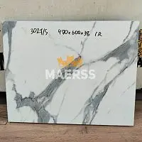 40*600*470мм 3027/S обрезок столешницы белый мрамор фото анонс товара
