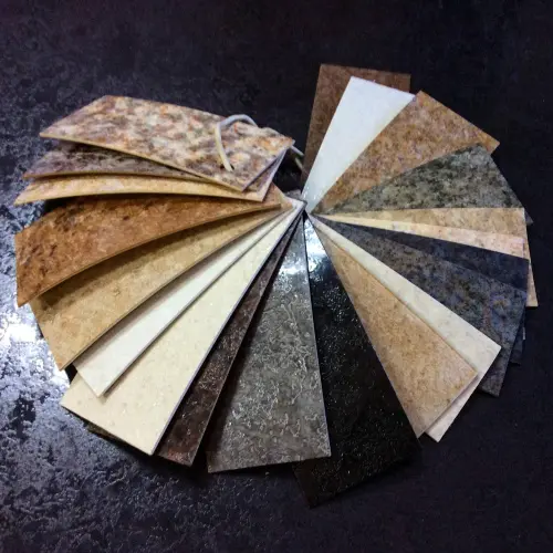 Образцы ПВХ кромок для столешницы Wilsonart детальная картинка