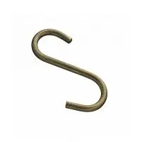 Крючок простой, съемный (бронза) фото анонс товара