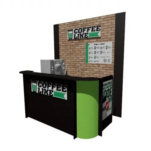 Кофейная стойка Coffee Like детальная картинка
