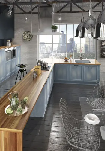 Фасад Массив Милан Джинс детальная картинка фото 8