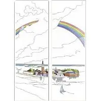 Витражи (двухдверные) 2185 фото анонс товара