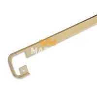 Соединительная планка для столешницы, бежевая матовая фото анонс товара