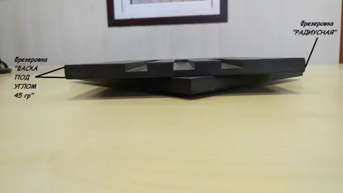 Фрезерование торца столешниц HPL Compact фото 3