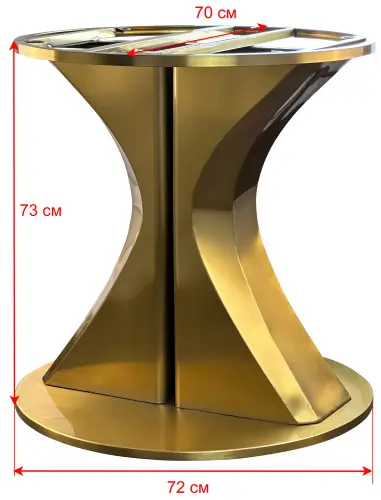 Подстолье из нержавеющей стали 2137EM фото 6