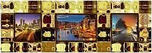 Ночные города - кухонный фартук из ХДФ, интерьерная панель 3*695*2070мм фото анонс товара