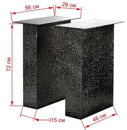 Подстолье металлическое 2208EM фото 5