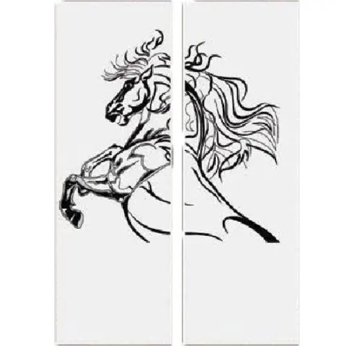 Витражи (двухдверные) 2212 детальная картинка