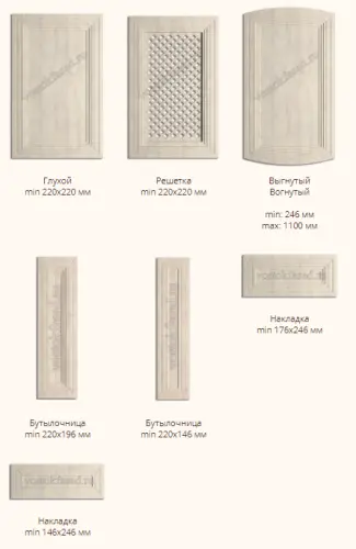 Фасад МДФ "Троя" в пленке фото 2