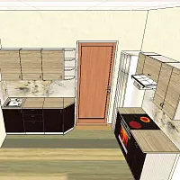 Кухня для квартиры под сдачу (заказ №51) фото анонс товара