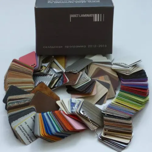 Коробка образцов пластика Abet-Laminati (все декоры) детальная картинка