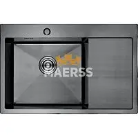 K37851B-L Gerhans Кухонная мойка премиум GRAFIT (780*510*220) фото анонс товара