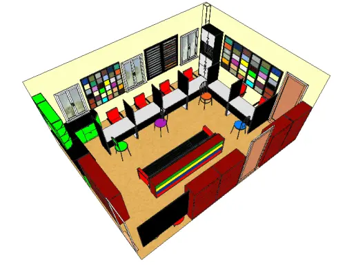 Офис по продажам кухонных столешниц, под ключ детальная картинка фото 6