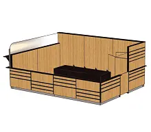 Киоск для продажи суши Sushi&Rolls фото анонс товара