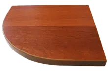 Распил ЛДСП под радиус наружный