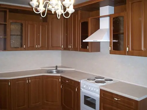 Угловой элемент из ДСП в цвет столешницы MAERSS фото 4