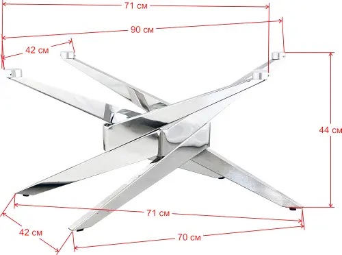 Подстолье из нержавеющей стали 1184EM фото 9