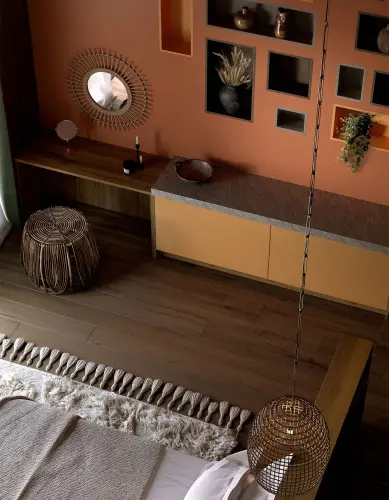 ЛДСП K530 Дуб Гудзон амаретто 2070*2800мм детальная картинка фото 4