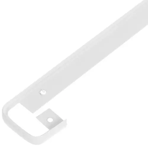 Соединительная планка для столешницы, белая матовая фото 2
