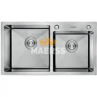K37843-S Gerhans Кухонная мойка премиум SATIN (780*430*220) фото анонс товара