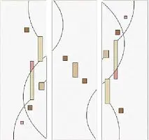 Витражи (трехдверные) 3062 фото анонс товара