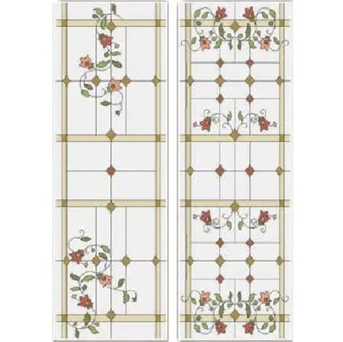 Витражи (двухдверные) 2158 детальная картинка