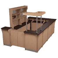 Стойка-бар для продажи выпечки фото анонс товара