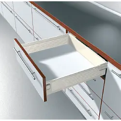 Ящик MetaBox "H" 150*500мм (белый)