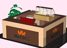 Кофейная стойка Coffee Man фото анонс товара