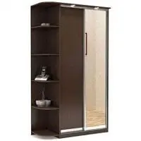 Шкаф-купе 2х дверный с закруглением, МШК-240 фото анонс товара