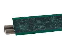 Плинтус для кухонной столешницы Korner LB 23.626 Мрамор Зеленый (Малахит) фото анонс товара