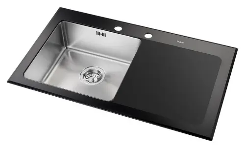 Установка кухонной мойки фото работ