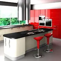 Кухня в стиле "Хай-Тек" модель МКХ-950 фото анонс товара