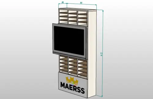 Стенд-колонна для образцов столешниц и фасадов фото 2