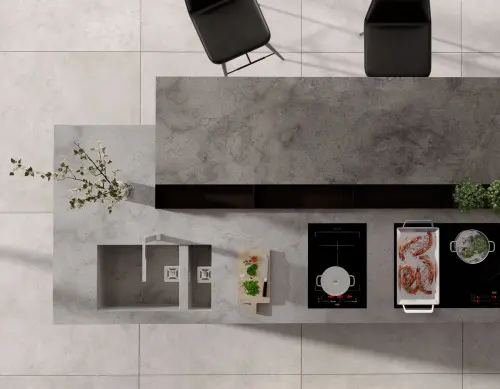 ЛДСП K538 Ароза светло-серый 2070*2800мм детальная картинка фото 4