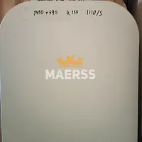 1110/S Барная стойка 40х590х1450мм Белая в ПВХ кромке R150 фото