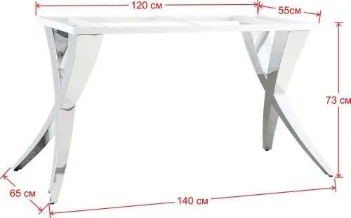 Подстолье из нержавеющей стали 2199EM фото 8