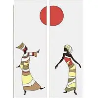 Витражи (двухдверные) 2209 фото анонс товара