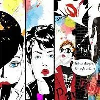 Фартук из стекла "80-е" фото анонс товара