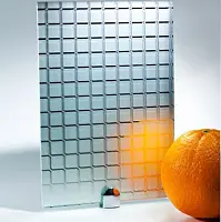 Зеркало матированные узоры "Каре" фото анонс товара