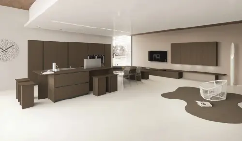 Фасад МДФ в пластике FENIX фото 11