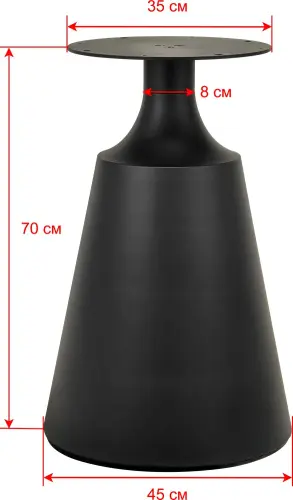 Подстолье стальное 2172EM фото 5