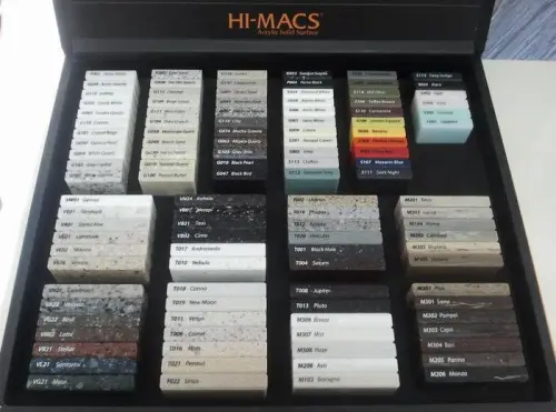 Набор образцов искусственного камня Hi-macs (LG) детальная картинка фото 3