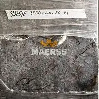 3025/Е Столешница 40*600*3050мм Мрамор Черный глянец (SALE) фото анонс товара