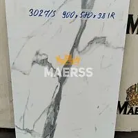 40*580*900мм 3027/S обрезок столешницы белый мрамор фото анонс товара