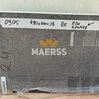 40*600*490мм Z0905FG обрезок столешницы Duropal черная искра в ПВХ кромке фото анонс товара