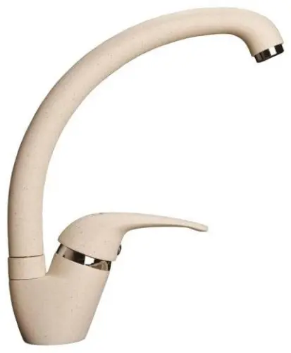 Смеситель 3323 GranFest (бежевый) А180 детальная картинка