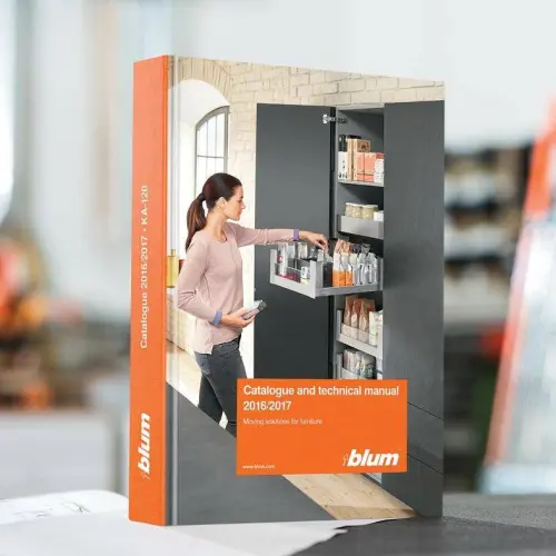 Большой фирменный каталог фурнитуры Blum детальная картинка