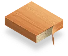 Кромление меламиновой кромкой